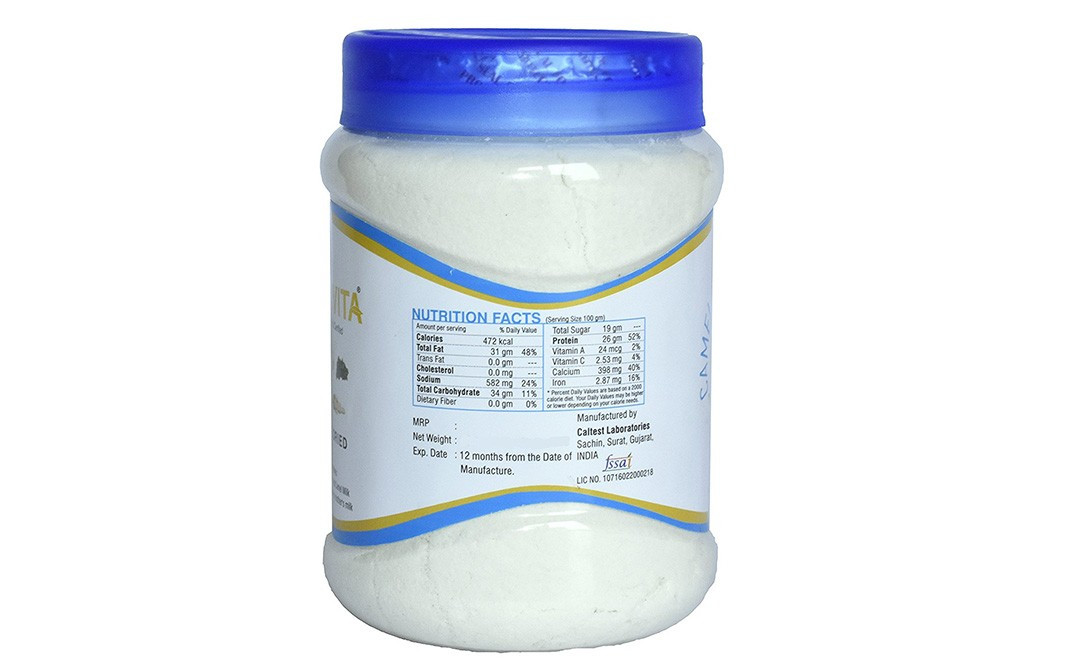 Nutravita Freeze Dried Camel Milk Powder   Jar  1 kilogram